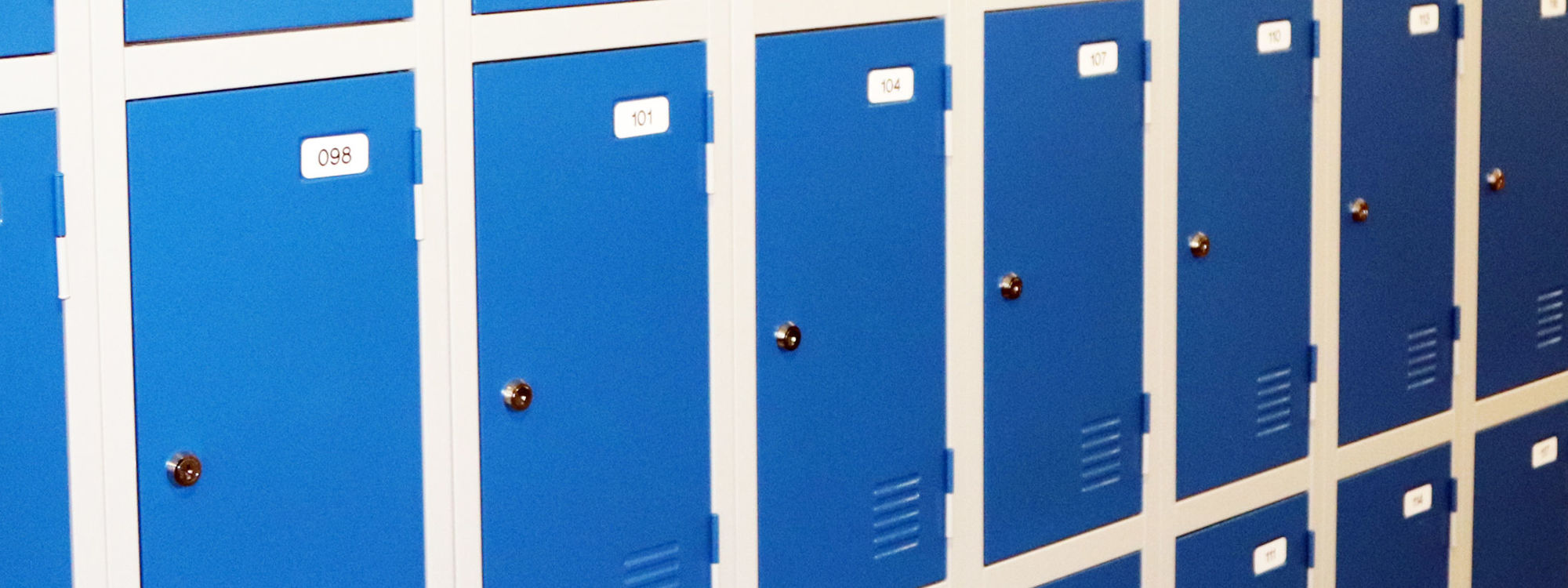 Lockers for web